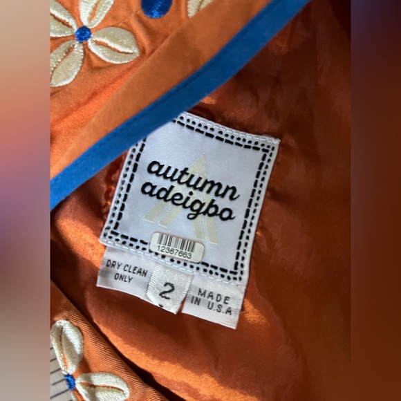 Autumn Adeigbo size 2 Sade dress - Picture 10 of 11